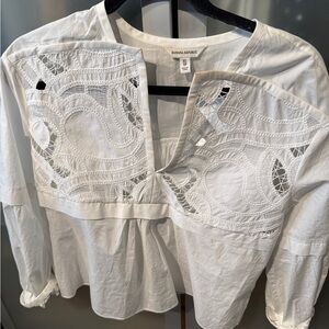 Banana Republic Ivory Lace Women's Blouse